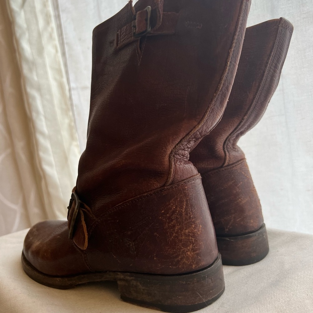 Frye combat boots
